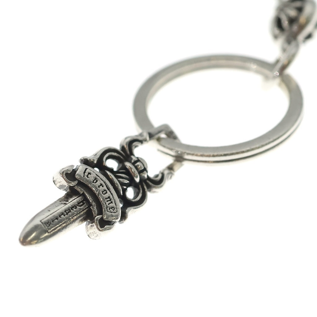 CHROME HEARTS(クロムハーツ) CLIP No2 BALL 3B クロスボール クリップ キーチェーン シルバー