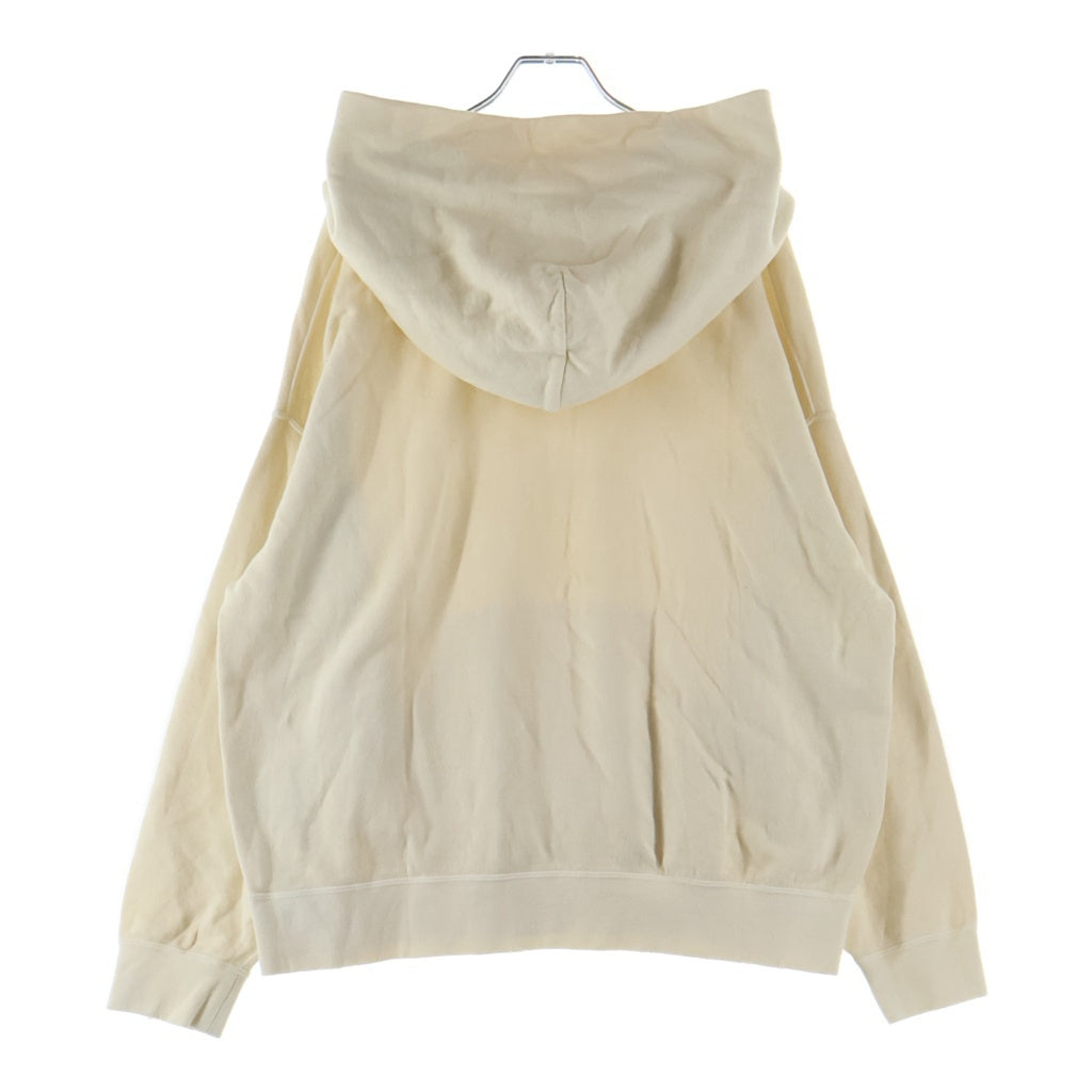 VISVIM(ヴィスヴィム) 20SS AMPLUS HOODIE P.O. ダメージ加工 フーディプルオーバーパーカー アイボリー 0120105010017