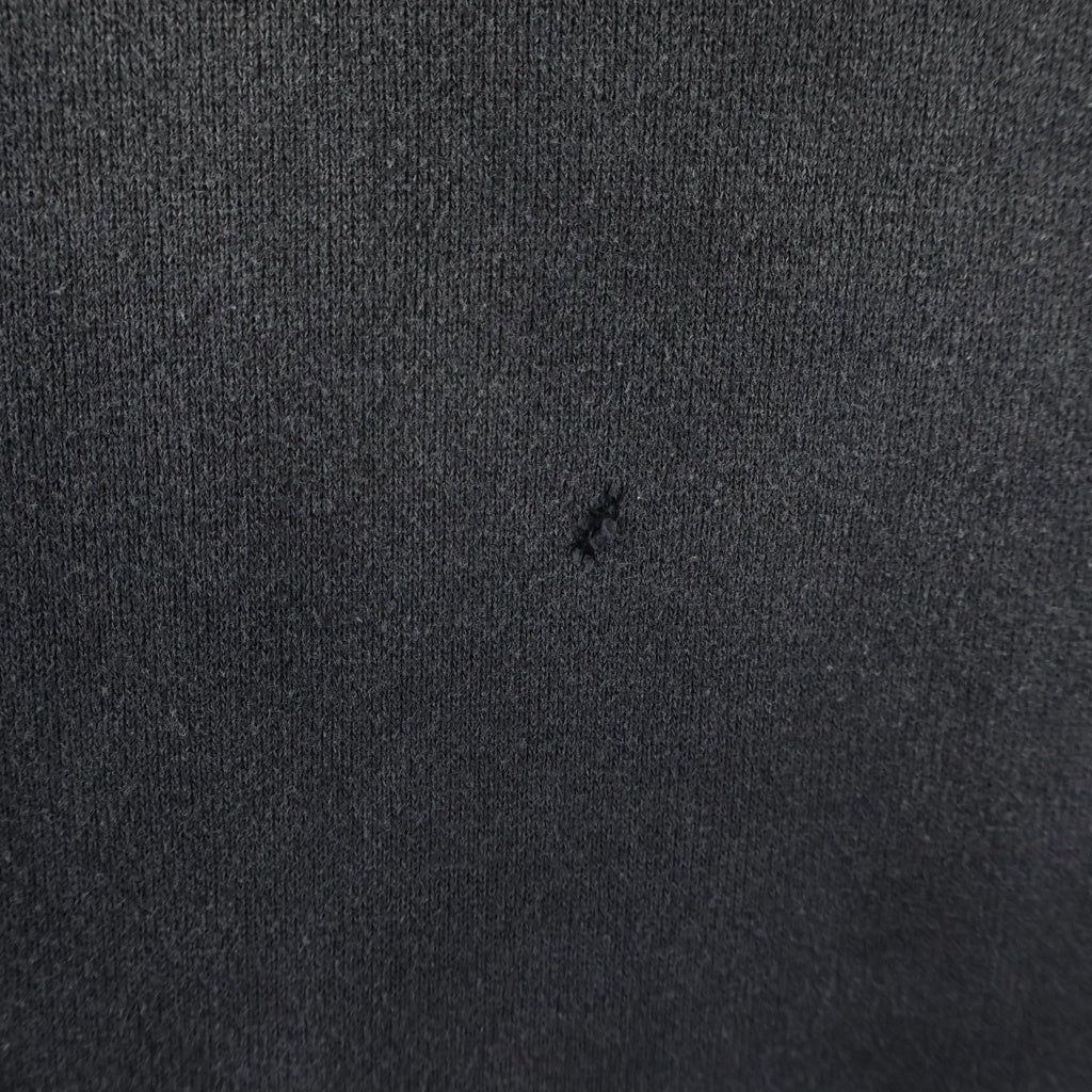 VISVIM(ヴィスヴィム) 23SS COURT HOODIE P．O CRASH ダメージ加工 フーディプルオーバーパーカー ダークグレー 0123105010019
