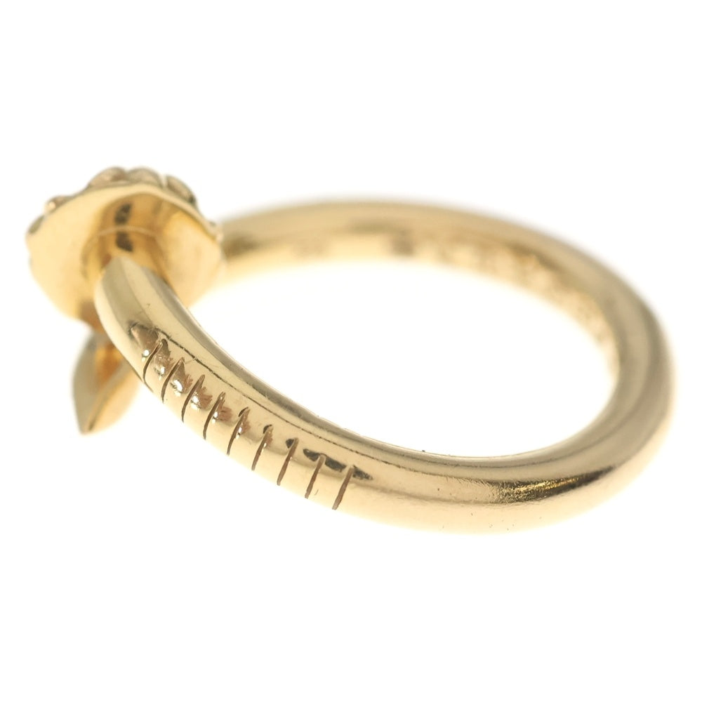 CHROME HEARTS(クロムハーツ) 22K NAIL CRSBALL ネイルクロスボール ゴールドリング ゴールド