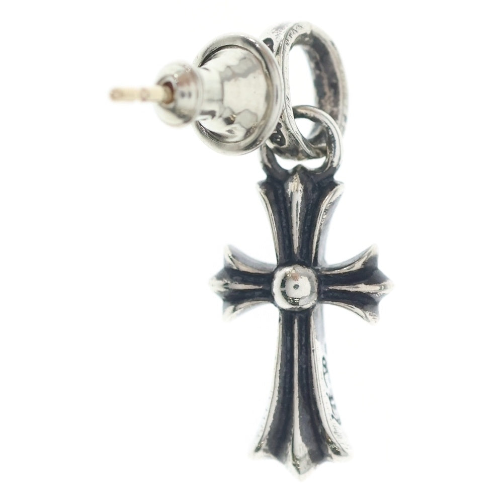 CHROME HEARTS(クロムハーツ) BBY F PPRCHN ベイビーファットクロス ドロップピアス シルバー BCA090