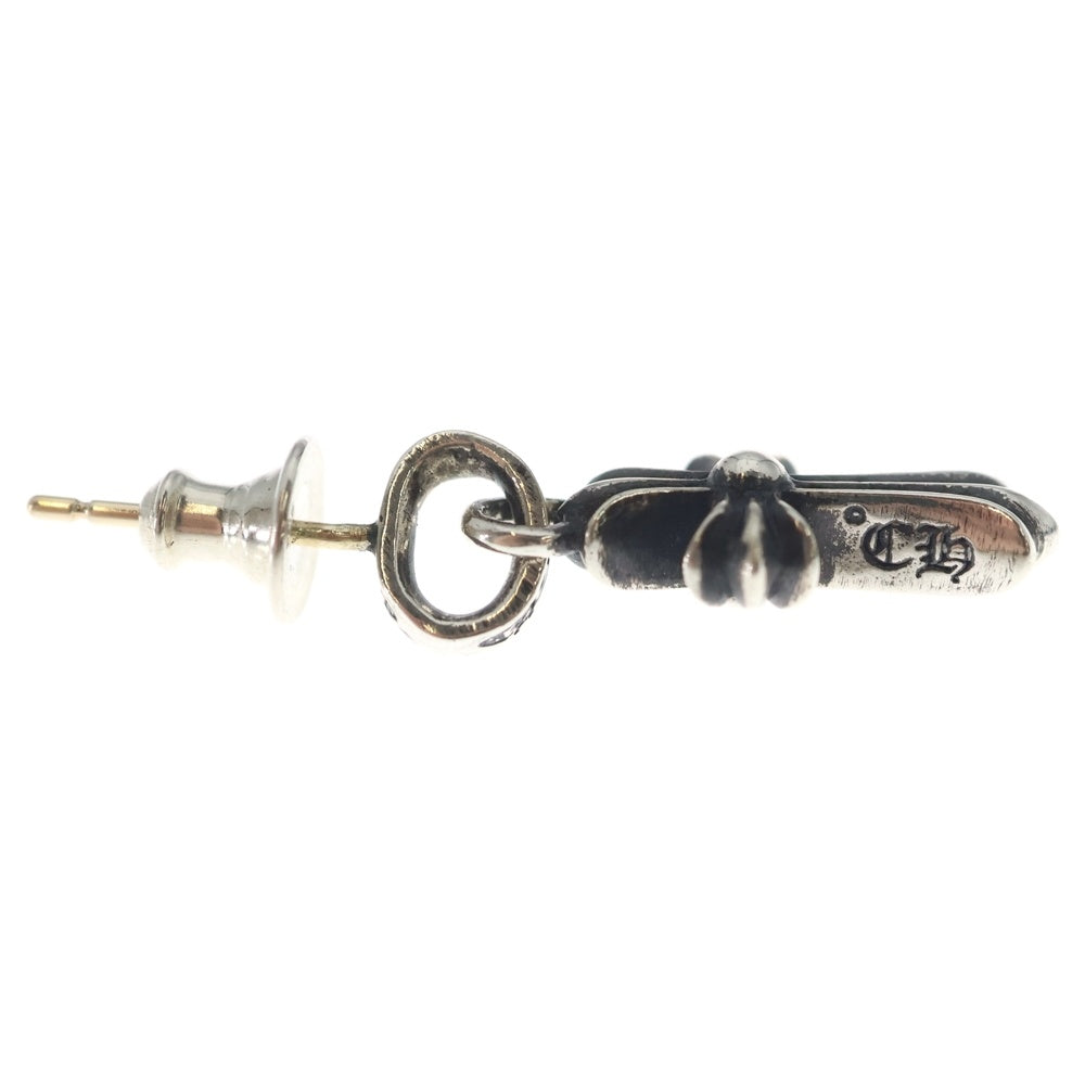 CHROME HEARTS(クロムハーツ) BBY F PPRCHN ベイビーファットクロス ドロップピアス シルバー BCA090