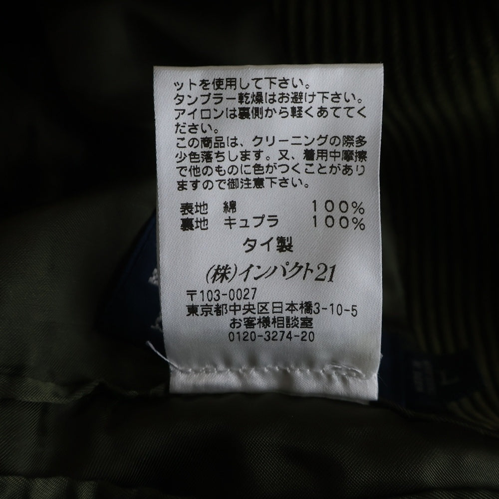 POLO RALPH LAUREN(ポロラルフローレン) コーデュロイ テーラードジャケット JK-RL-LW-0201 カーキ