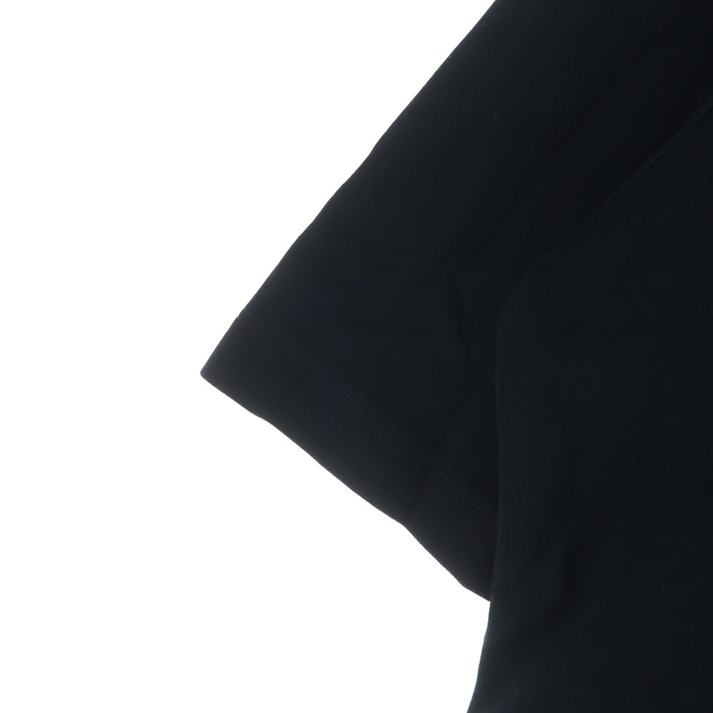 PRADA(プラダ) 23SS トライアングルロゴ クルーネックTシャツ UJN861 S232 240 ブラック