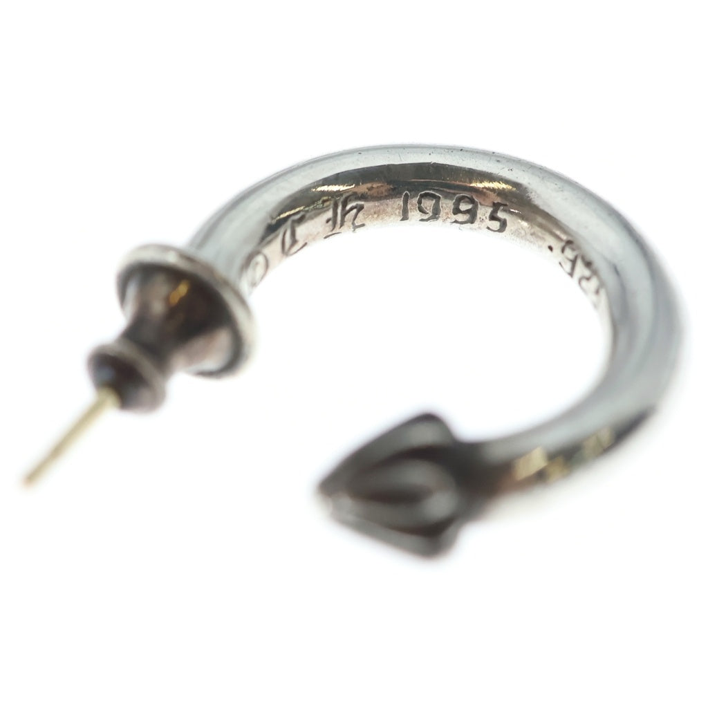 CHROME HEARTS(クロムハーツ) HOOP PLAIN プレーン フープピアス シルバー BCA101
