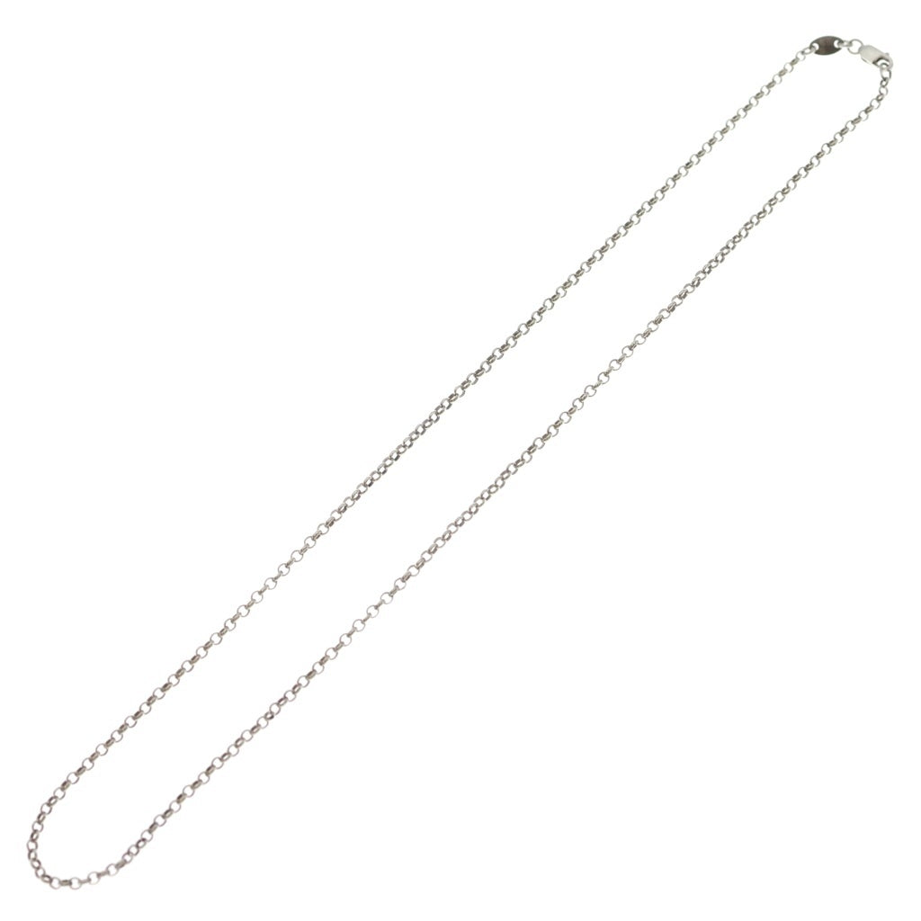 CHROME HEARTS(クロムハーツ) NECKCHAIN R18 ロールチェーンネックレス 18inch シルバー BCA083