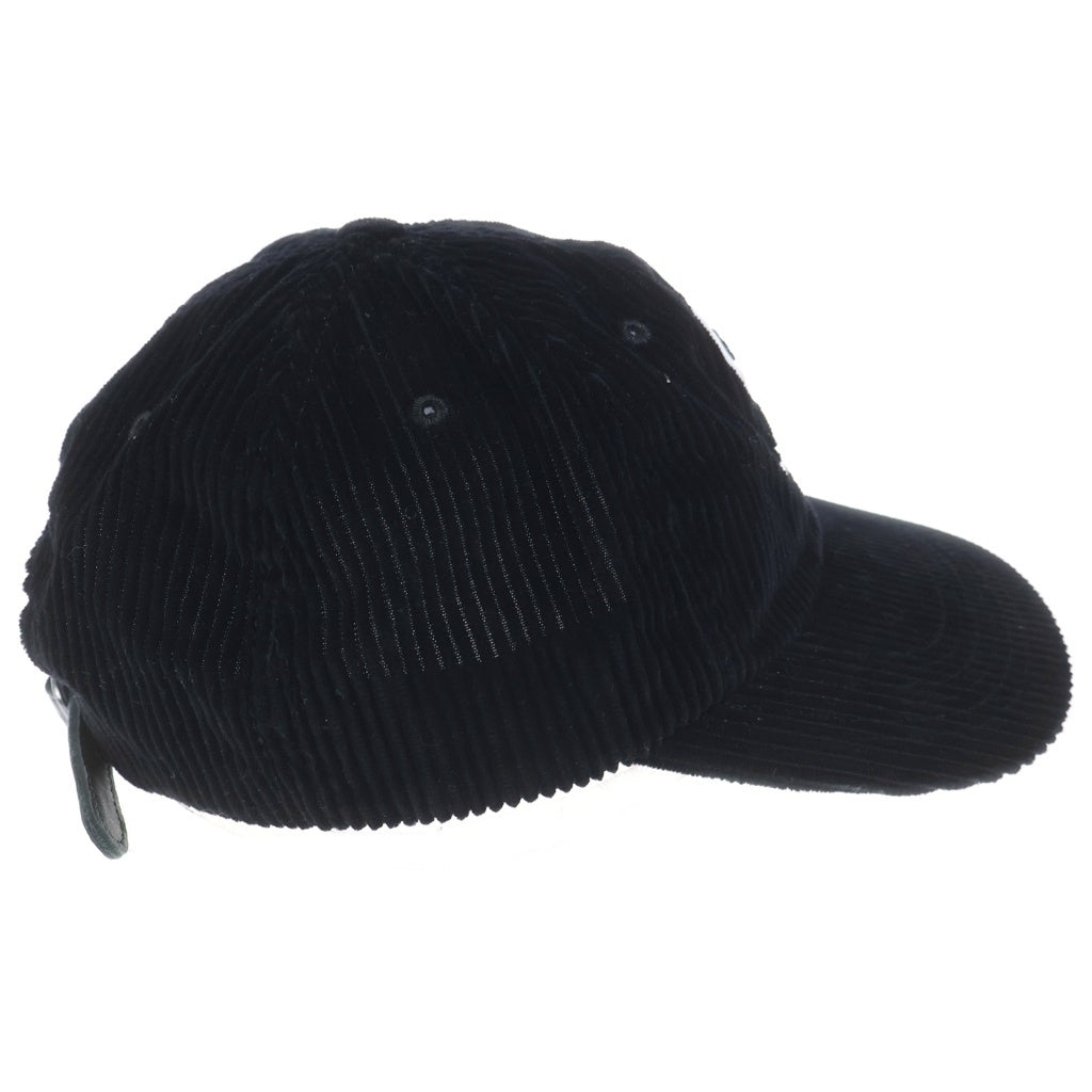 SUPREME(シュプリーム) 24AW Corduroy S Logo 6Panel Cap コーデュロイ エスロゴ キャップ ブラック