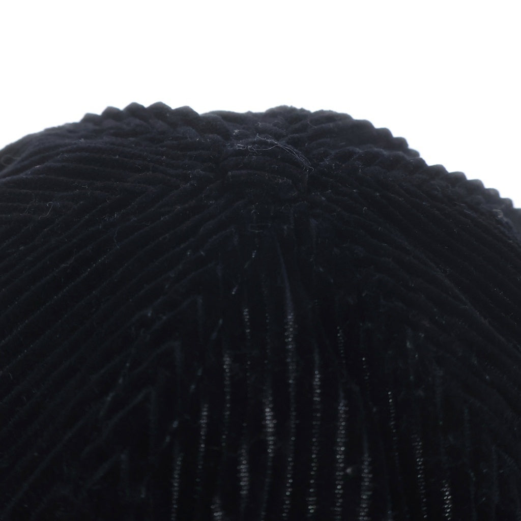 SUPREME(シュプリーム) 24AW Corduroy S Logo 6Panel Cap コーデュロイ エスロゴ キャップ ブラック