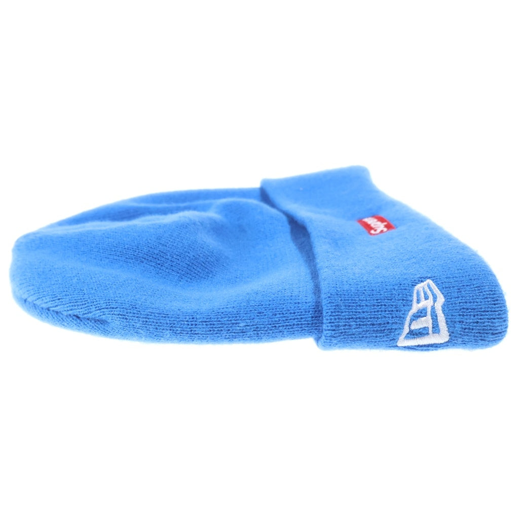 SUPREME(シュプリーム) 24AW ×New Era Box Logo Beanie ボックス ロゴビーニー ブルー