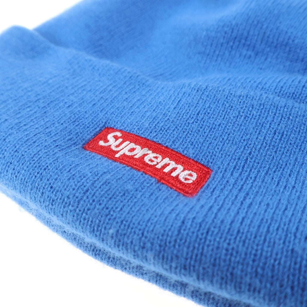 SUPREME(シュプリーム) 24AW ×New Era Box Logo Beanie ボックス ロゴビーニー ブルー
