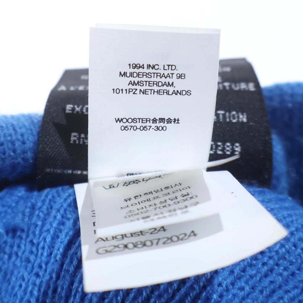 SUPREME(シュプリーム) 24AW ×New Era Box Logo Beanie ボックス ロゴビーニー ブルー