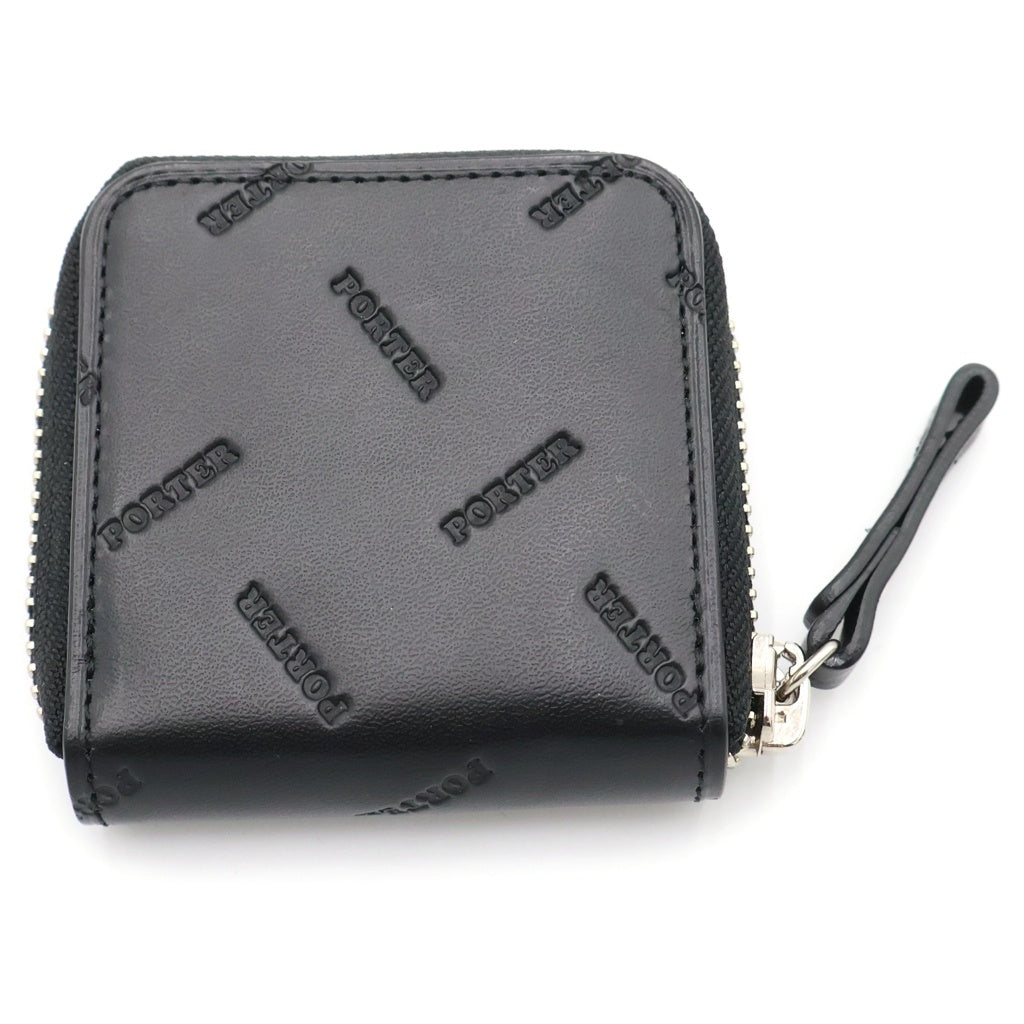 PORTER(ポーター) COIN CASE ENCHASE ラウンドジップ コインケース ブラック