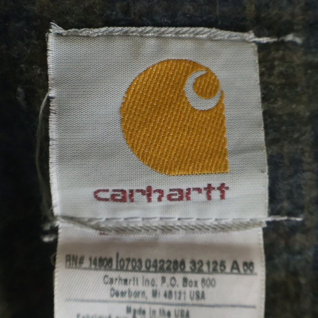 CARHARTT(カーハート) 00s USA製 Detroit Jacket Petrol デトロイトジャケット ペトロール J97 PTL ダックジャケット グレー