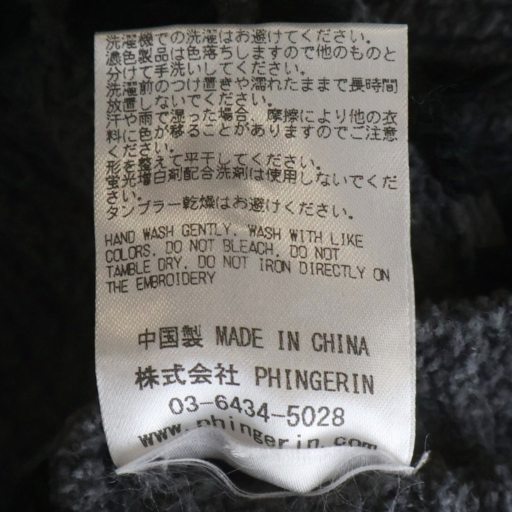 NEIGHBORHOOD(ネイバーフッド) 24AW PG1 SAVAGE KNIT PD-242-NH-KN-011 ニットシャツ グレー
