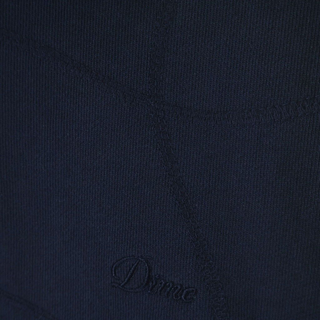 Dime(ダイム) Wave Rugby Sweater ウェイブラグビーセーター ラガーシャツ ネイビー