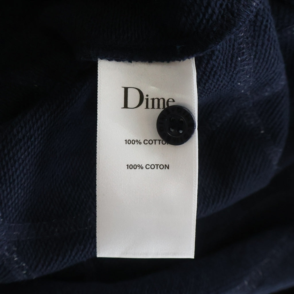 Dime(ダイム) Wave Rugby Sweater ウェイブラグビーセーター ラガーシャツ ネイビー