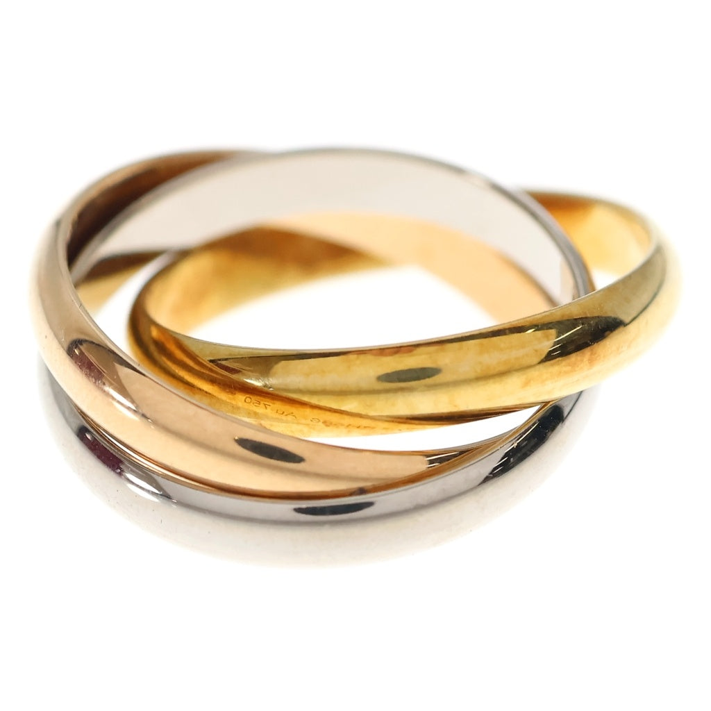 Cartier(カルティエ) K18YG/WG/PG Ring トリニティリング 58 ゴールド/シルバー レディース