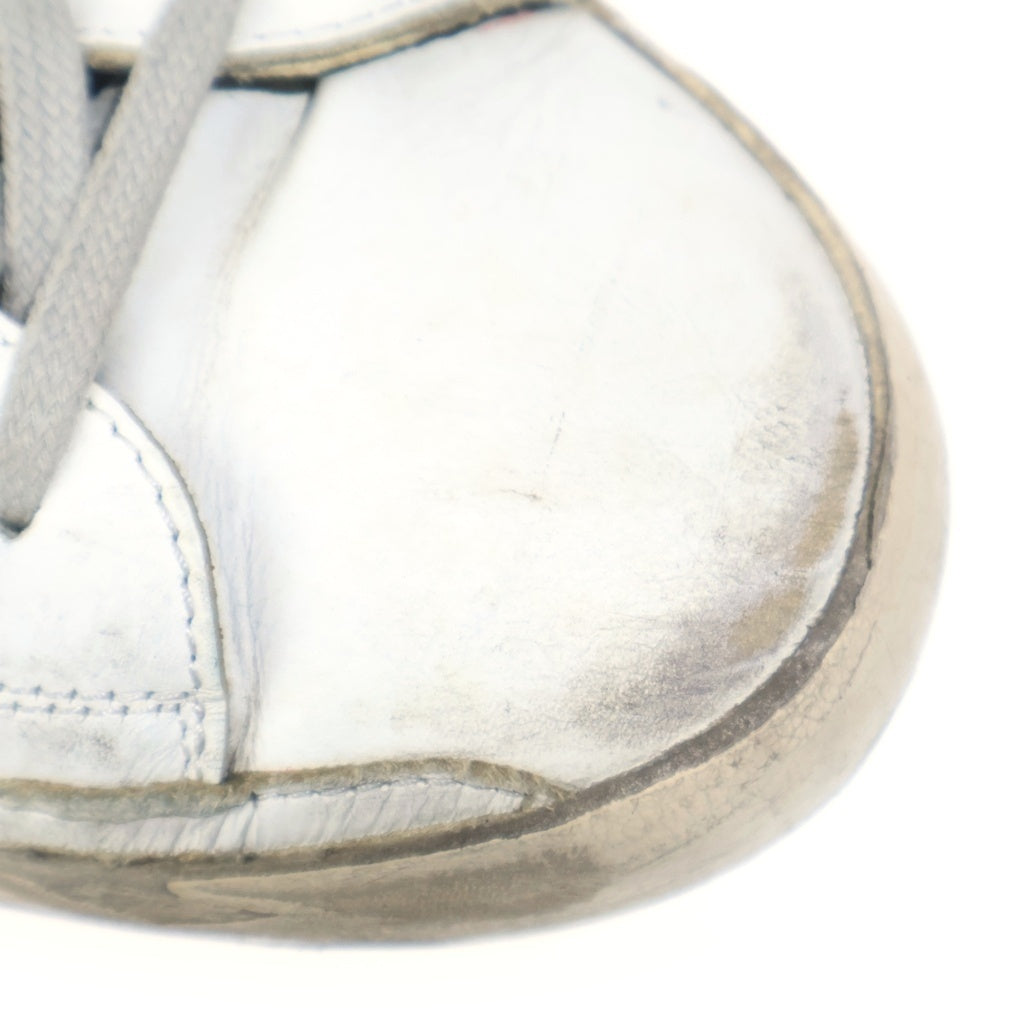 GOLDEN GOOSE DELUXE BRAND(ゴールデングースデラックスブランド) スーパースター ロートップスニーカー ダメージ加工 ローカットシューズ ホワイト