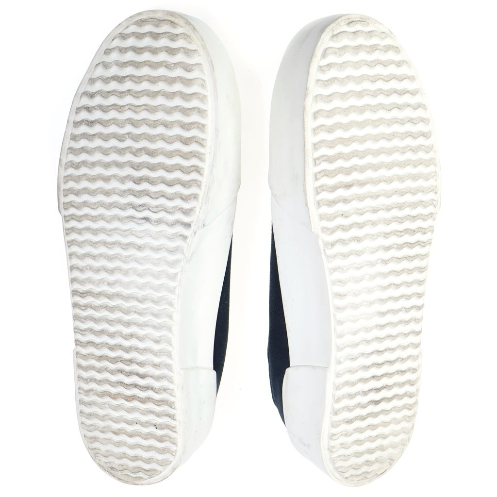 JIL SANDER(ジルサンダー) LOE TOP CANVAS SNEAKER ロートップキャンバス ローカットスニーカー ブラック/ホワイト