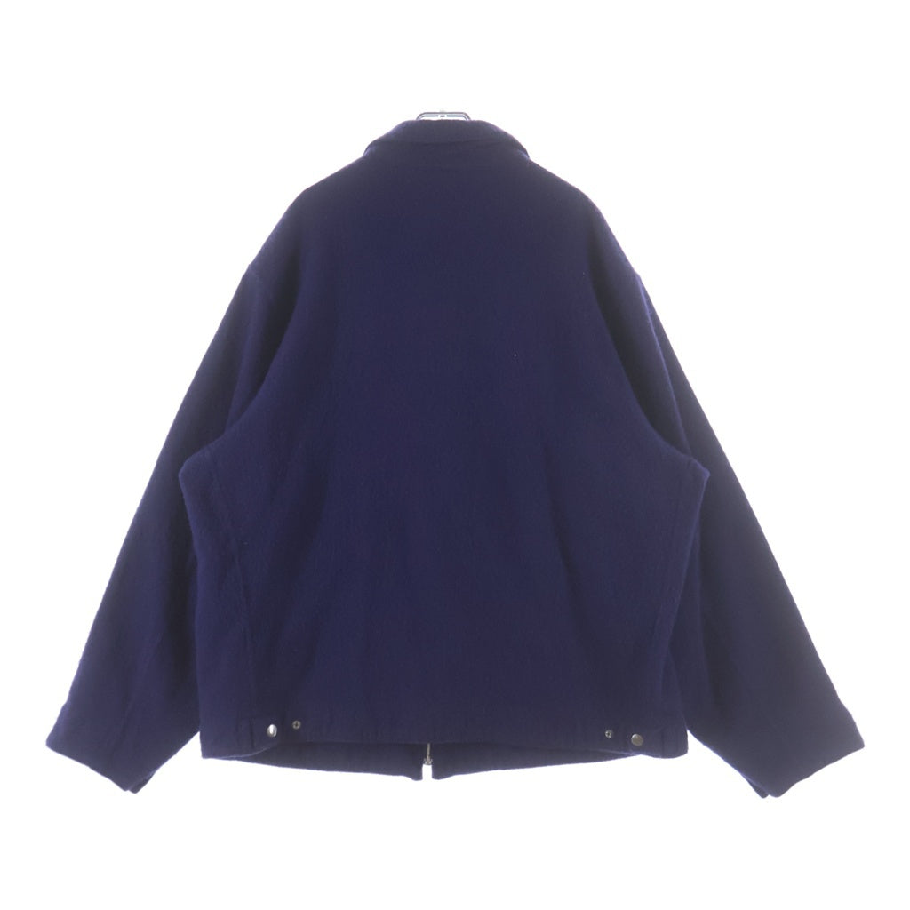 COMOLI(コモリ) 25AW 縮絨ウール ジップショートジャケット C03-01022