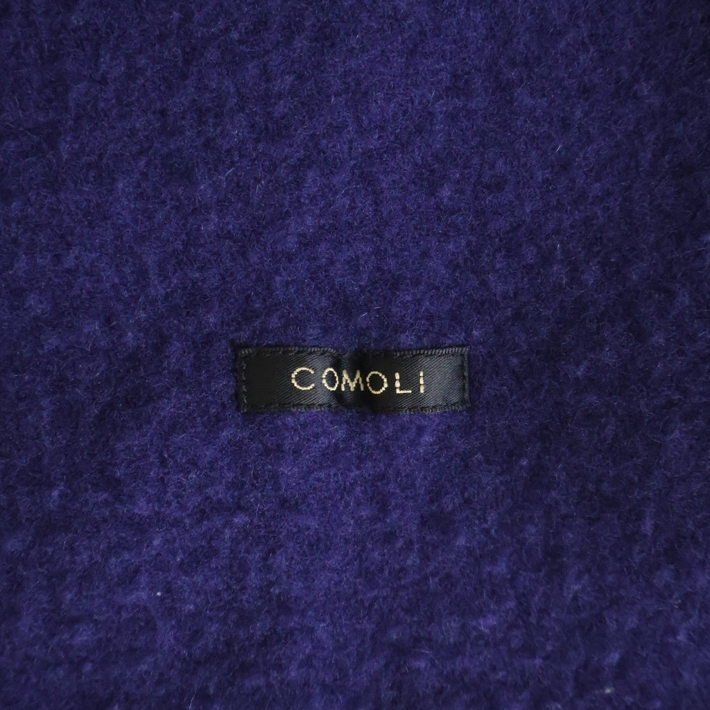 COMOLI(コモリ) 25AW 縮絨ウール ジップショートジャケット C03-01022