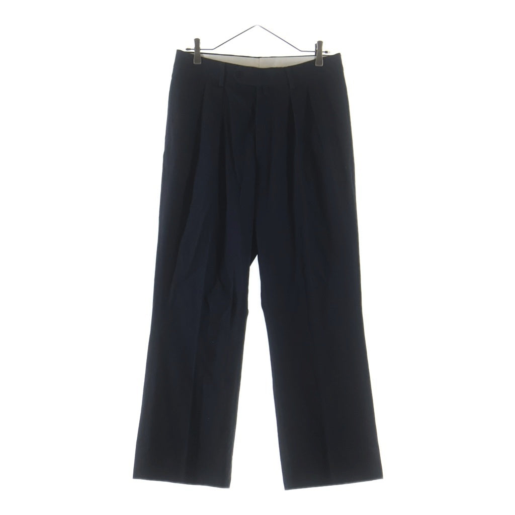 NEAT(ニート) 25SS Cotton Twill Wide コットンツイルワイド スラックス 25-02CTW ブラック