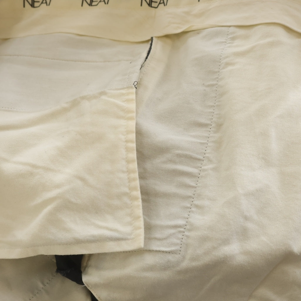 NEAT(ニート) 25SS Cotton Twill Wide コットンツイルワイド スラックス 25-02CTW ブラック