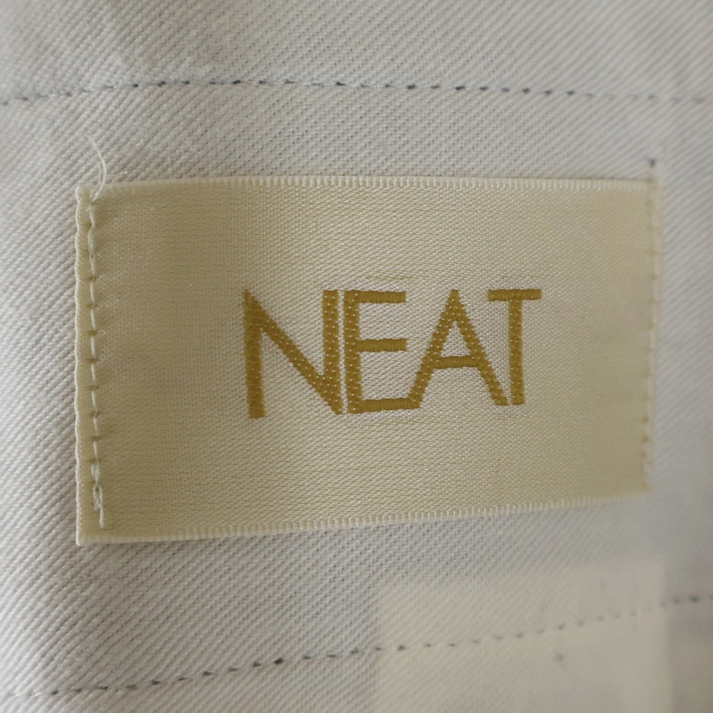 NEAT(ニート) 25SS Cotton Twill Wide コットンツイルワイド スラックス 25-02CTW ブラック