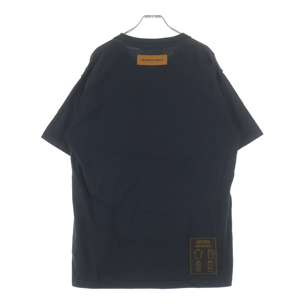LOUIS VUITTON(ルイヴィトン) Inside out Tee インサイドアウト RM202Q JYN HIY47W クルーネックTシャツ ブラック
