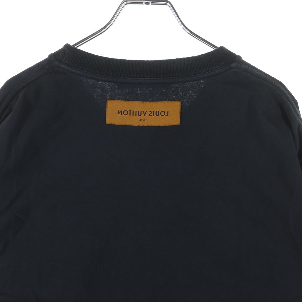 LOUIS VUITTON(ルイヴィトン) Inside out Tee インサイドアウト RM202Q JYN HIY47W クルーネックTシャツ ブラック