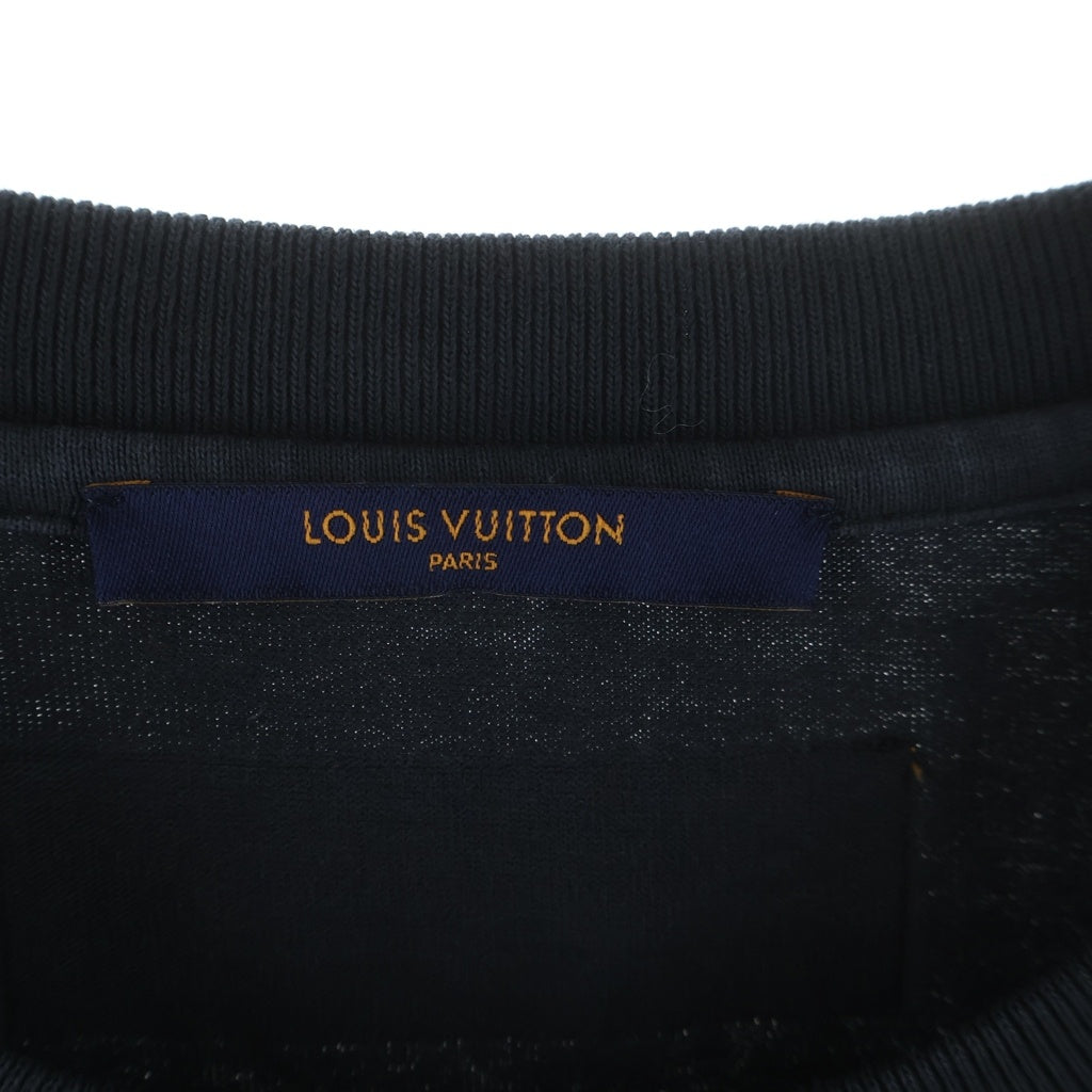 LOUIS VUITTON(ルイヴィトン) Inside out Tee インサイドアウト RM202Q JYN HIY47W クルーネックTシャツ ブラック
