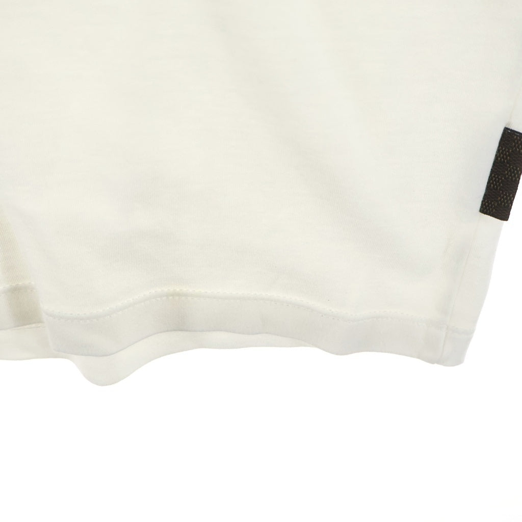 LOUIS VUITTON(ルイヴィトン) ダミエピスネーム クルーネックTシャツ ホワイト