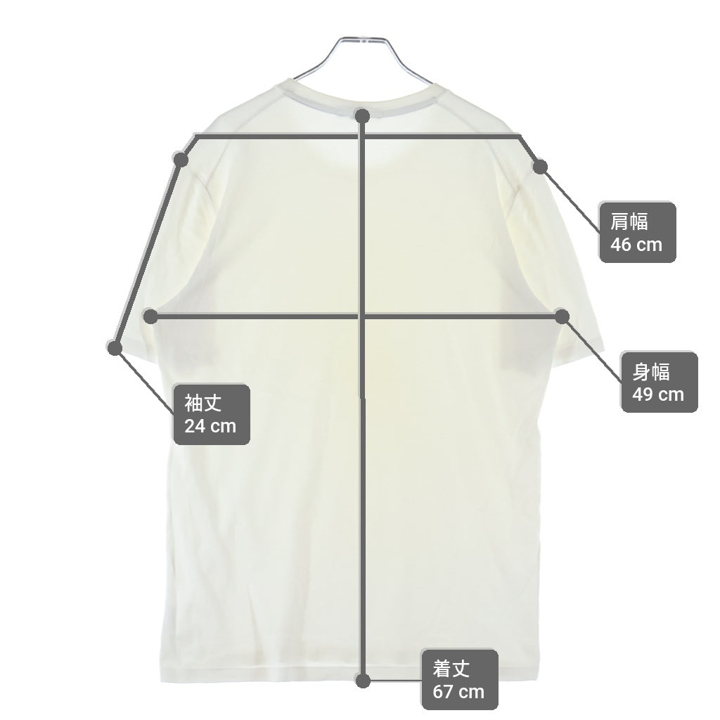 LOUIS VUITTON(ルイヴィトン) ダミエピスネーム クルーネックTシャツ ホワイト