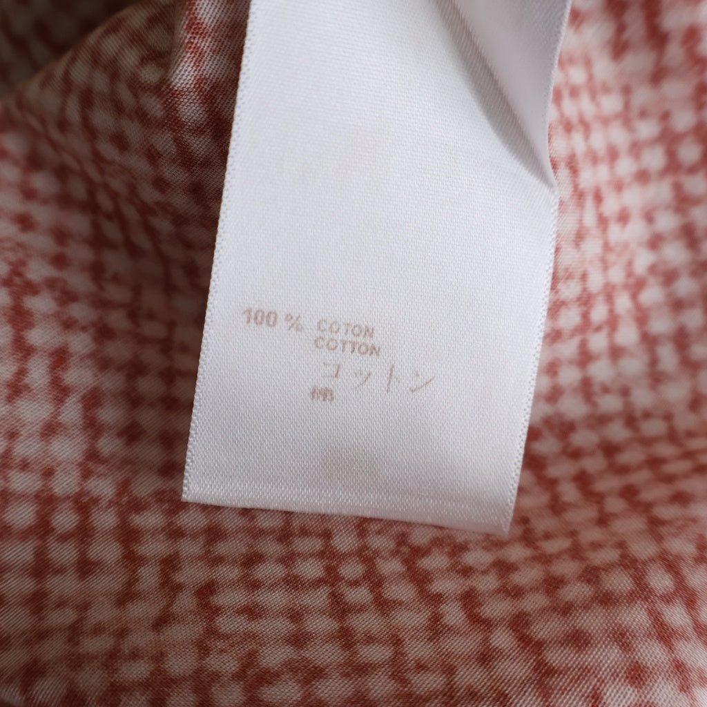 LOUIS VUITTON(ルイヴィトン) カラコラム 柄ボーダー RM151 H7S71WB9S ショートスリーブシャツ レッド 総柄