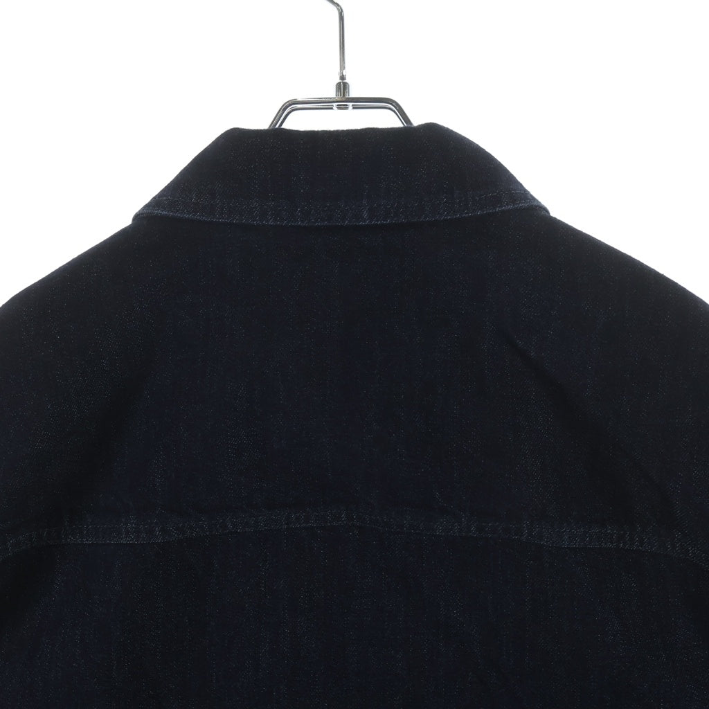 JIL SANDER(ジルサンダー) 26SS BLOUSON 132 GW リラックスフィット ボクシーシェイプ J22SW0089 デニムカバーオール ネイビー