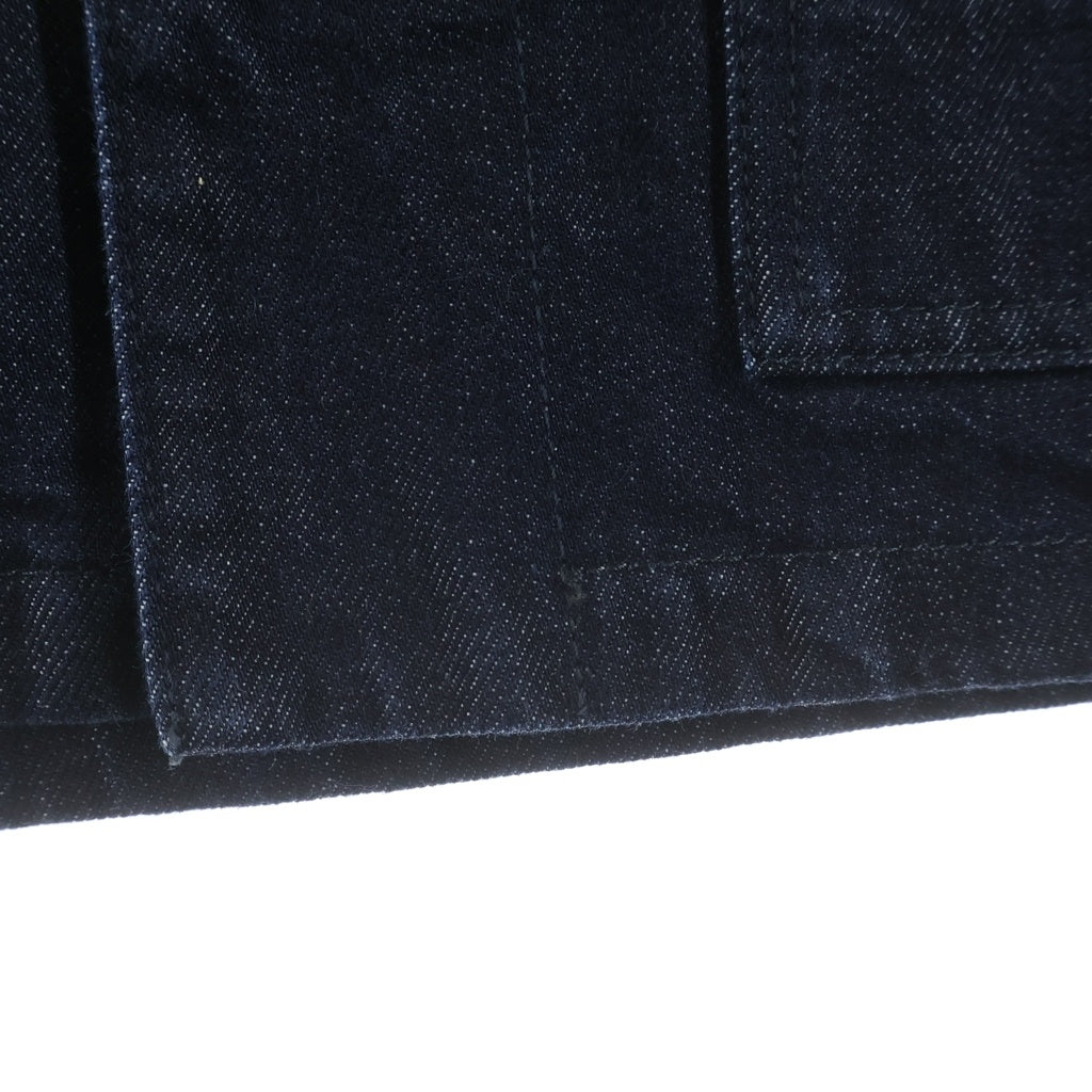 JIL SANDER(ジルサンダー) 26SS BLOUSON 132 GW リラックスフィット ボクシーシェイプ J22SW0089 デニムカバーオール ネイビー