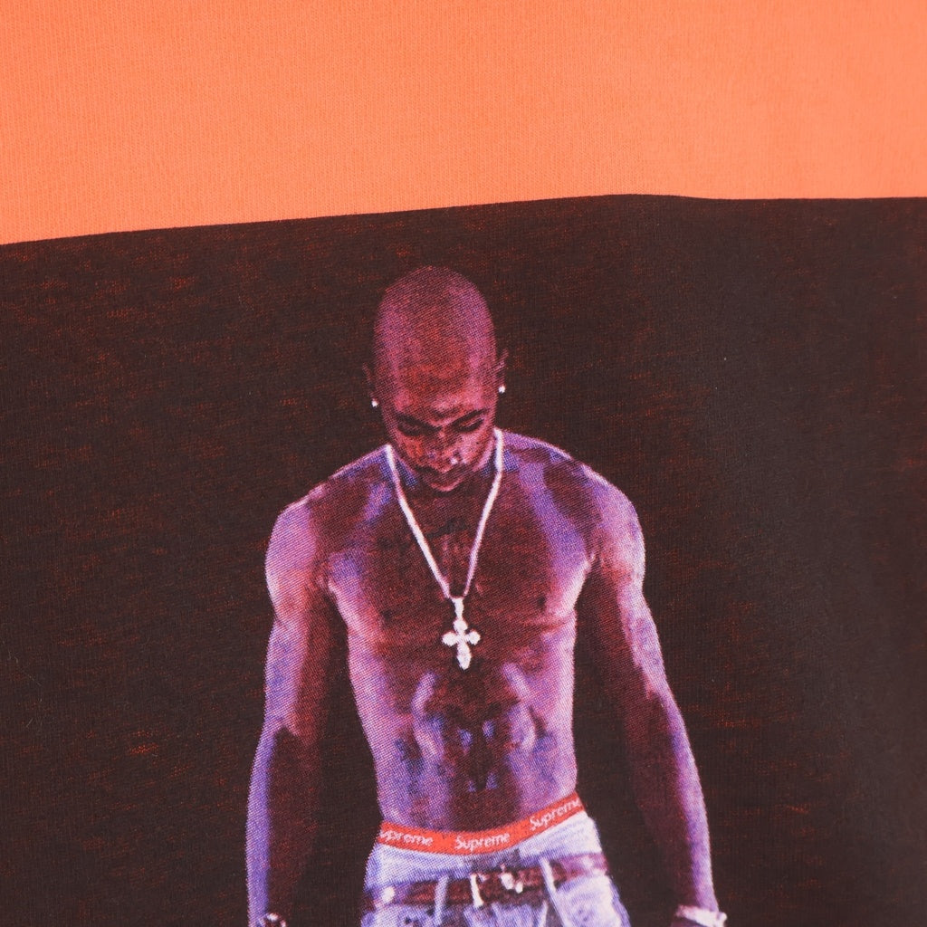 SUPREME(シュプリーム) 20SS Tupac Hologram Tee トゥーパック ホログラム ティー オレンジ