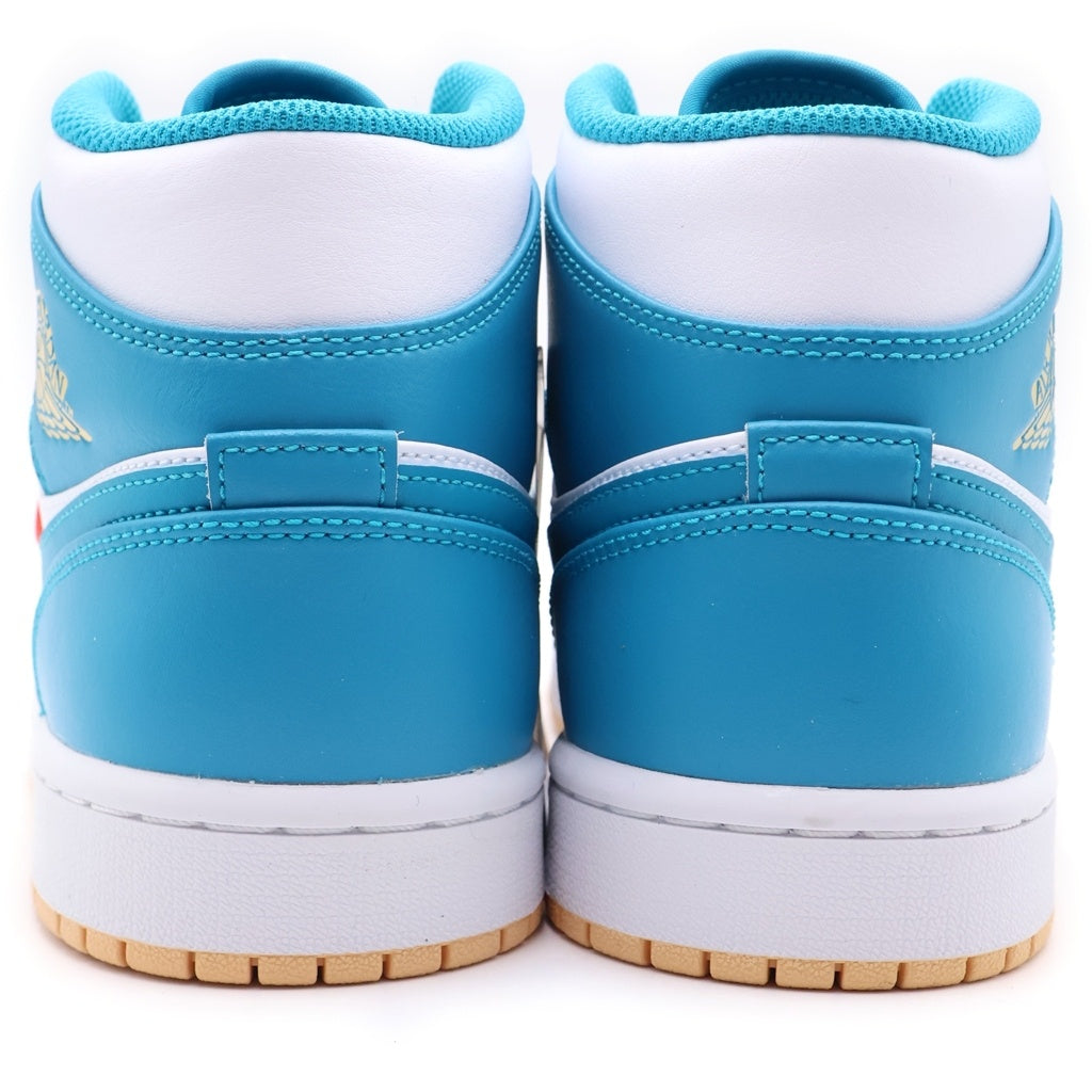 NIKE(ナイキ) AIR JORDAN 1 MIDD AQUATONE DQ8426-400 エアジョーダン1 ミッド アクアトーン ホワイト/ブルー 26cm/US8