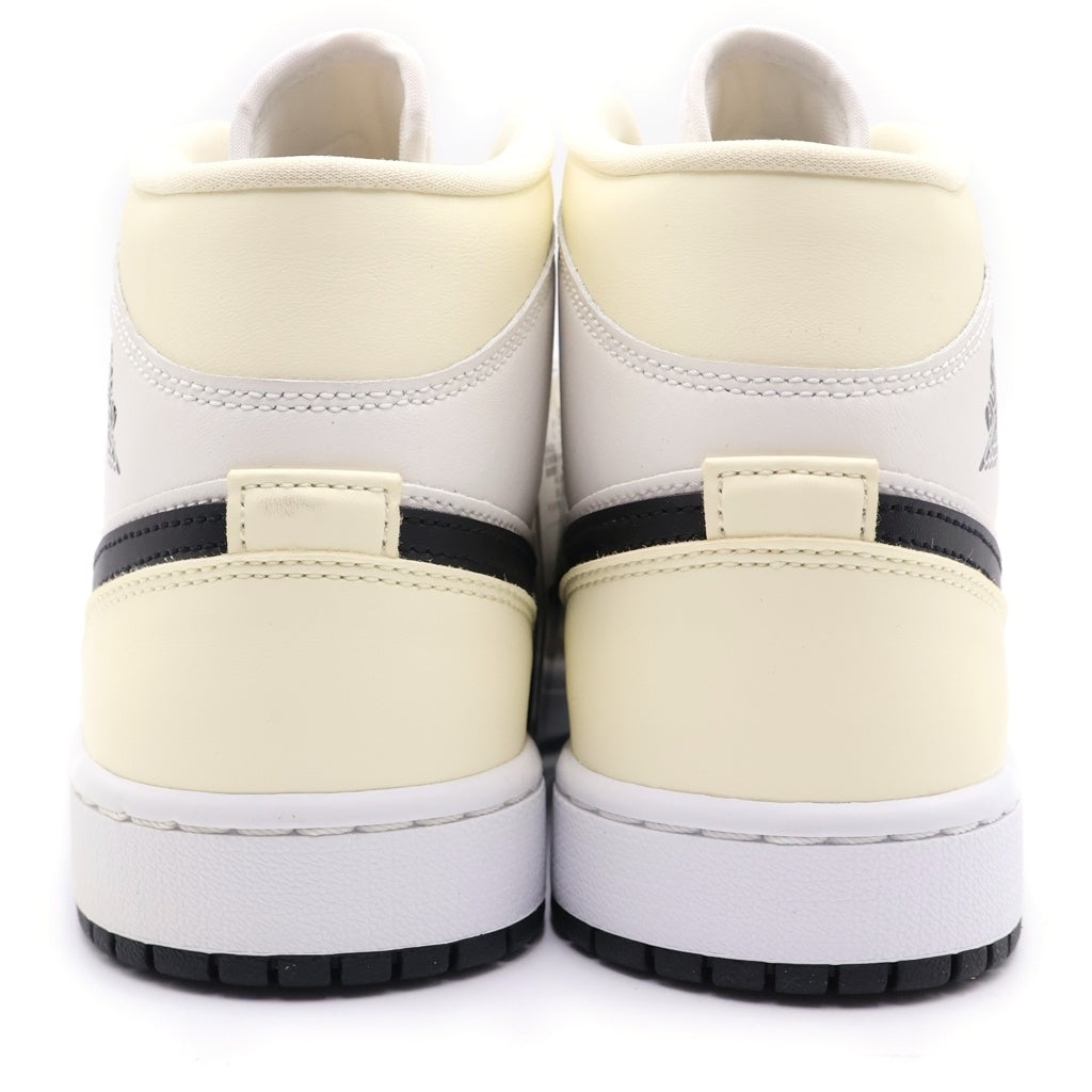 NIKE(ナイキ) Air Jordan 1 Mid Coconut Milk エアジョーダン1 ミッド ココナッツミルク ハイカットスニーカー 27cm/US10 クリーム