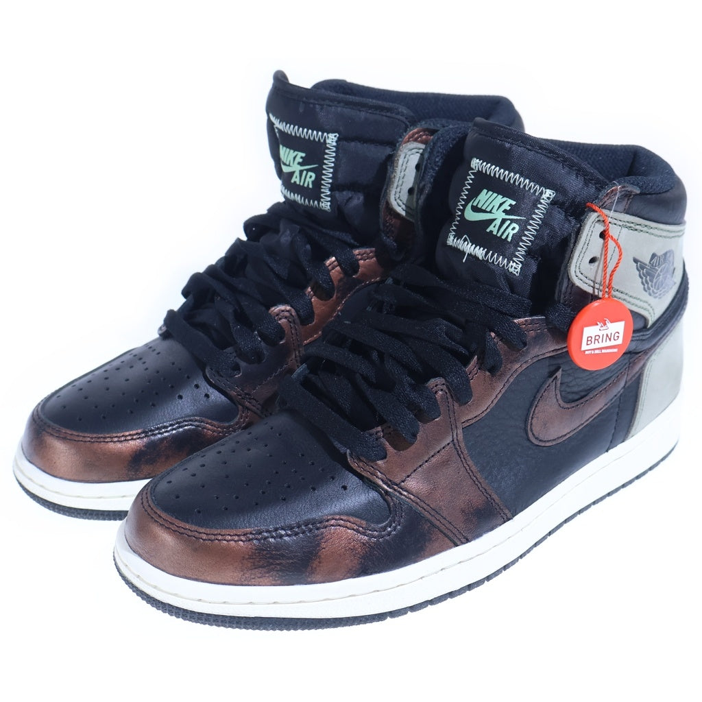 NIKE(ナイキ) Air Jordan 1 High OG エアジョーダン1 ハイ OG ラストシャドウ 555088-033 26.5cm/US8.5 ハイカットスニーカー