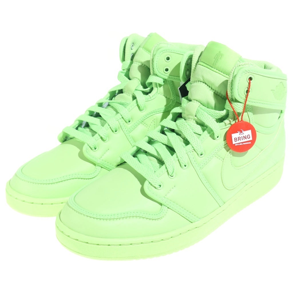 NIKE(ナイキ) ×Billie Eilish Air Jordan 1 High KO Volt ビリーアイリッシュ DN2857-330 27cm/US10 ハイカットスニーカー イエロー