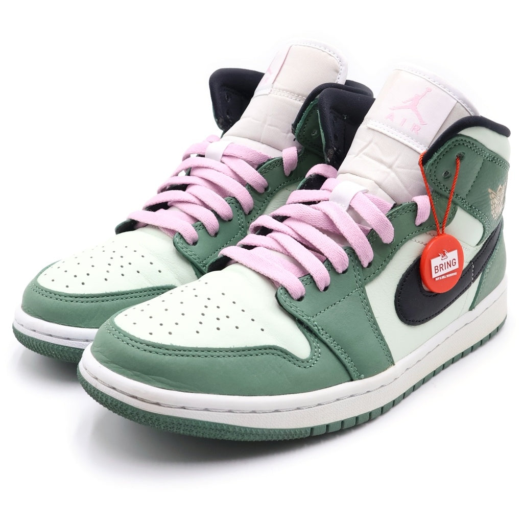 NIKE(ナイキ) Air Jordan 1 Mid SE Dutch Green エアジョーダン1ミッドSE ダッチグリーン CZ0774-300 ハイカットスニーカー グリーン