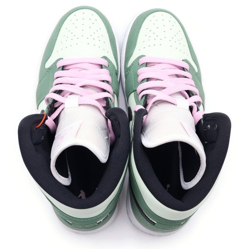 NIKE(ナイキ) Air Jordan 1 Mid SE Dutch Green エアジョーダン1ミッドSE ダッチグリーン CZ0774-300 ハイカットスニーカー グリーン