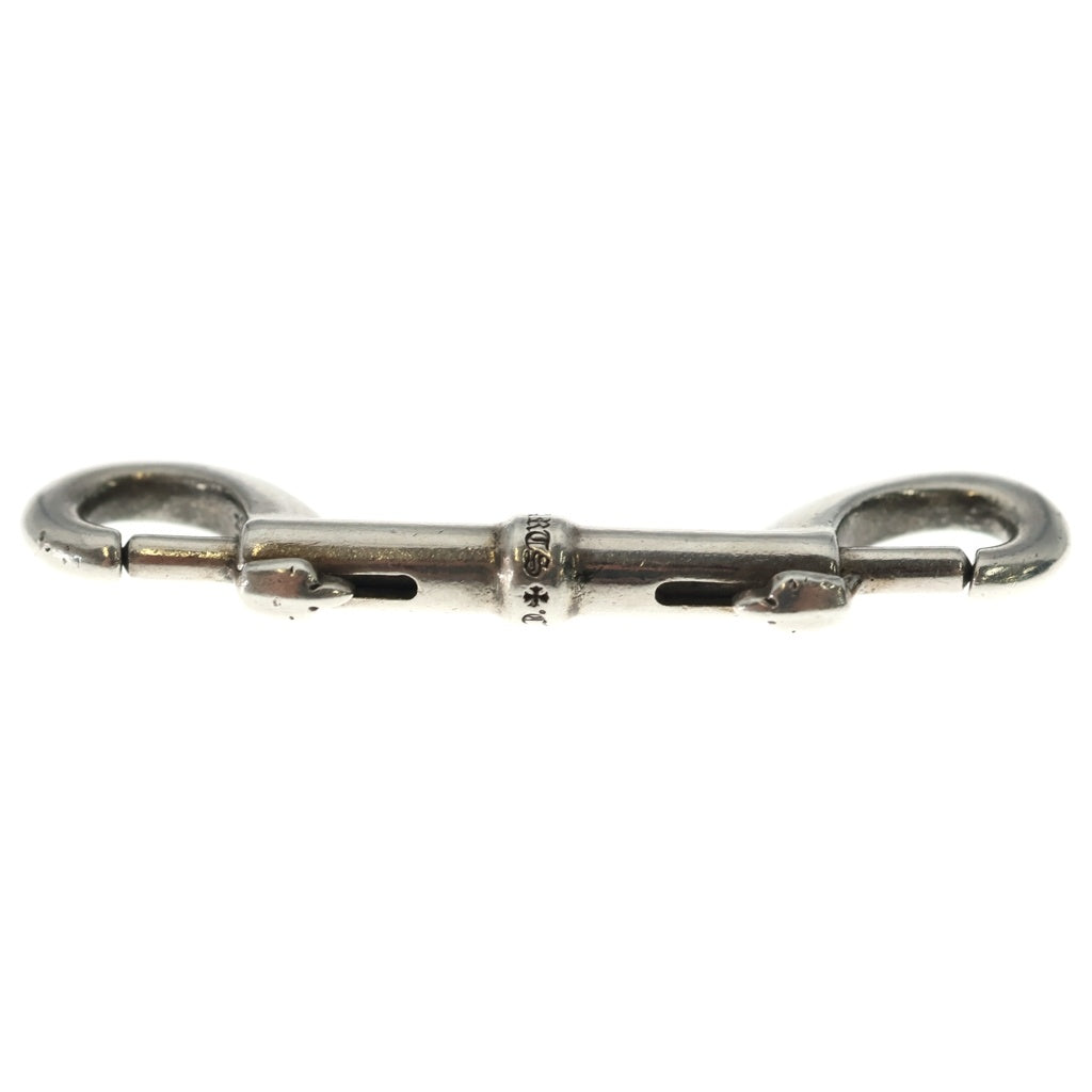 CHROME HEARTS(クロムハーツ) DOUBLE CLIP KEY CHAINダブルクリップ キーチェンウォレットチェーン シルバー