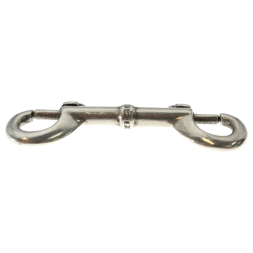 CHROME HEARTS(クロムハーツ) DOUBLE CLIP KEY CHAINダブルクリップ キーチェンウォレットチェーン シルバー