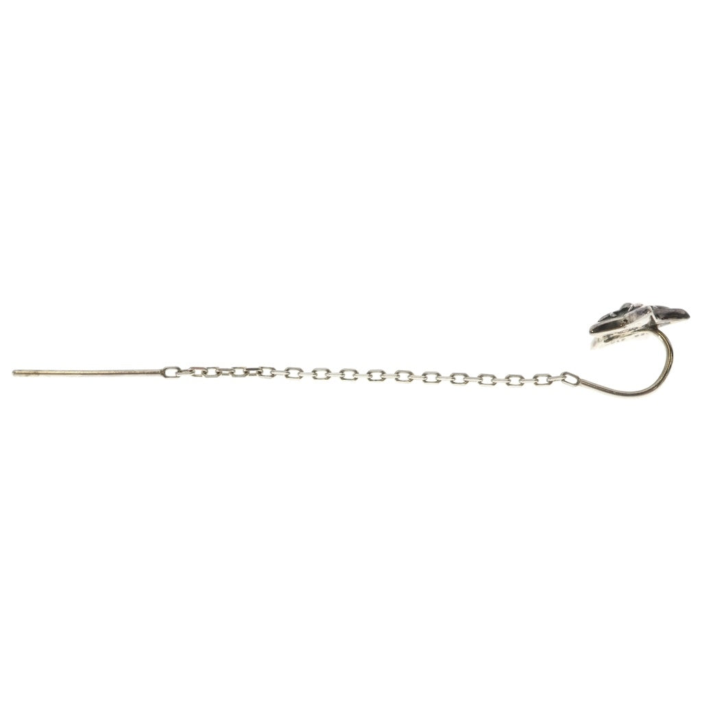 CHROME HEARTS(クロムハーツ) Chain Star チェーンスター スタッド ピアス シルバー