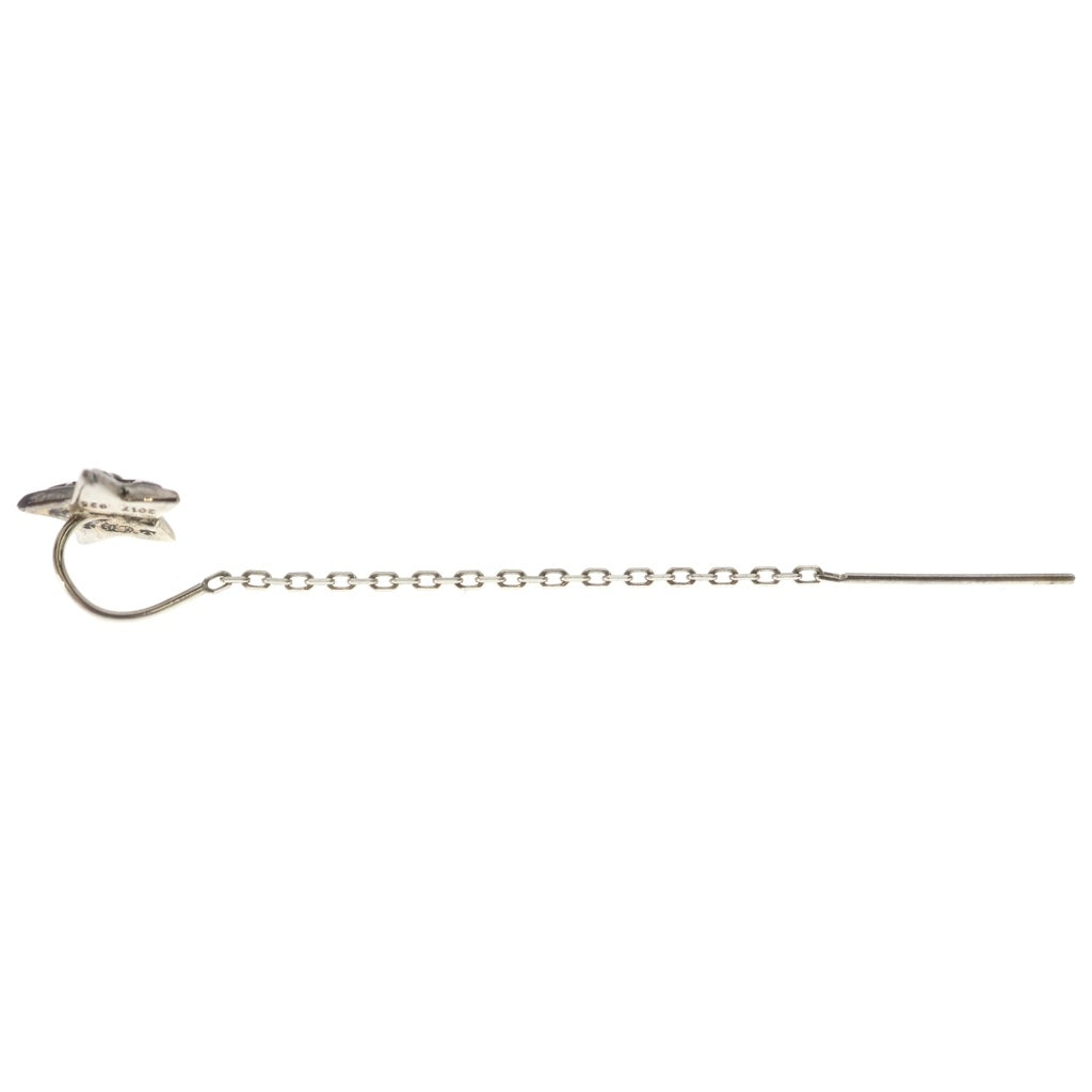 CHROME HEARTS(クロムハーツ) Chain Star チェーンスター スタッド ピアス シルバー