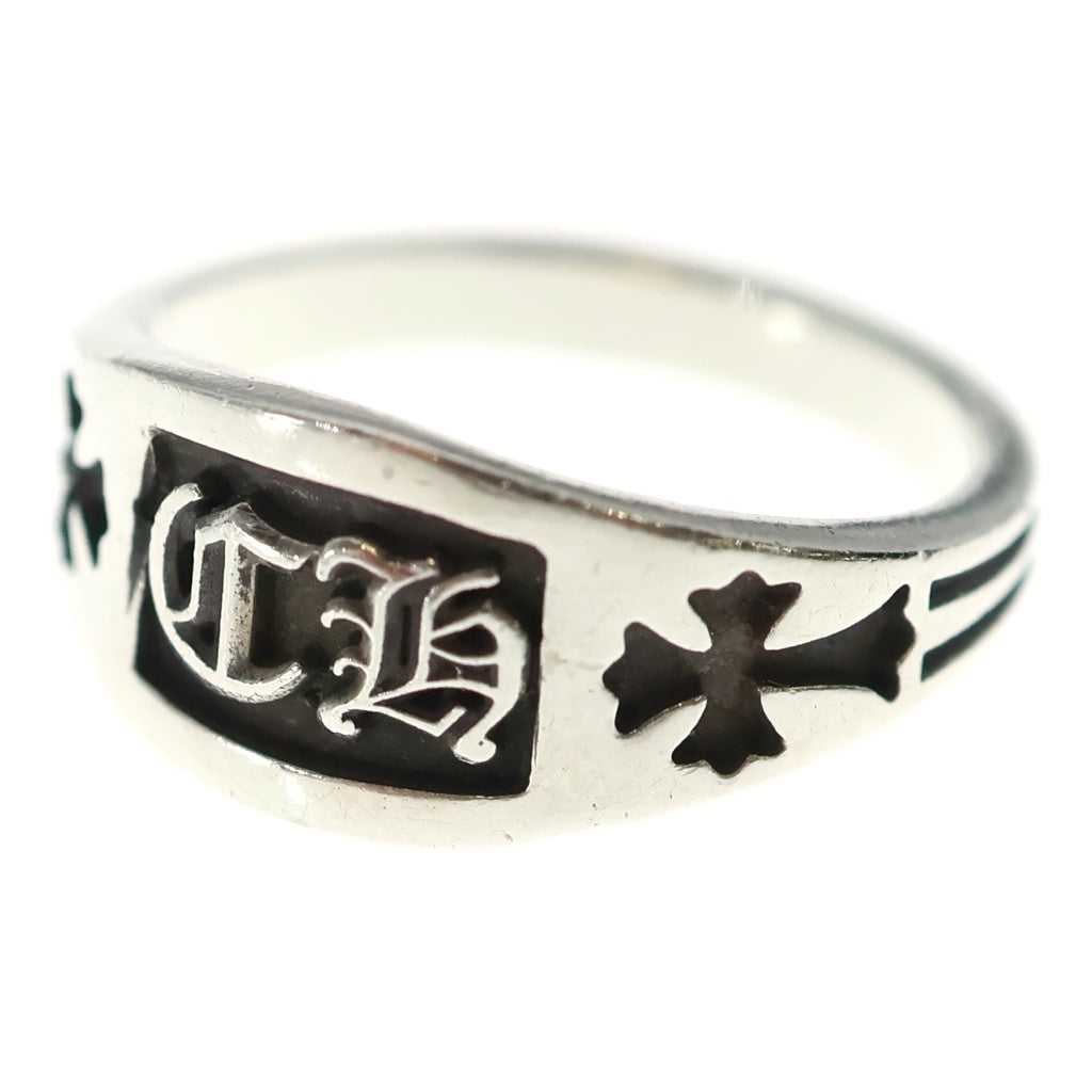 CHROME HEARTS(クロムハーツ) CH CREST MINI CHクレストミニ シルバーリング レディース