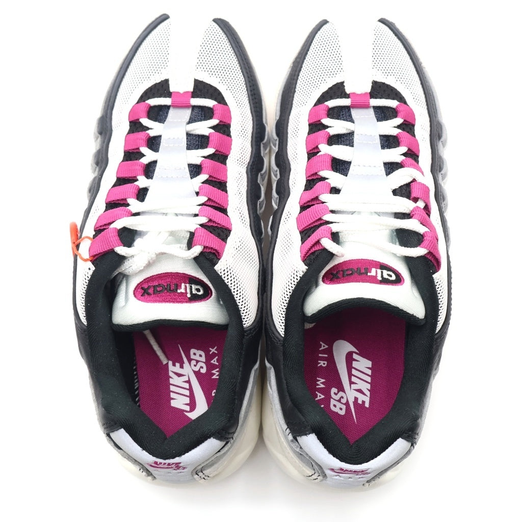 NIKE(ナイキ) Air Max 95 Summit White/Cactus Flower エアマックス95 HF7545-100 25cm/US7 ローカットスニーカー ホワイト