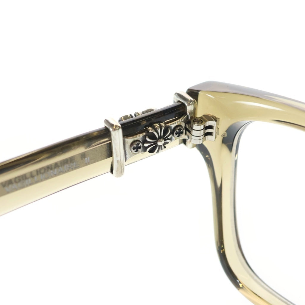 CHROME HEARTS(クロムハーツ) VAGILLIONAIRE 2 ヴァジリオネア ダガーテンプルウェリントン アイウェア カーキ